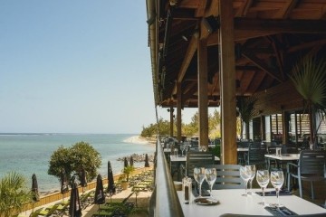 Un restaurant gastronomique avec le Choka Bleu à la Saline les Bains