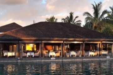 Superbe décor à l'Orangine, restaurant à la Réunion
