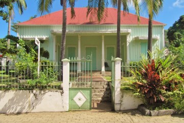 Les cases réunionnaises du village de l'Entre-Deux