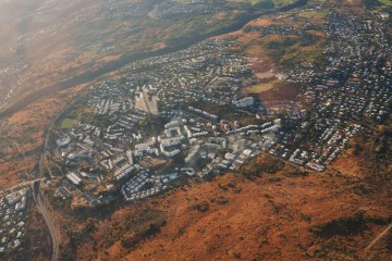 La zone résidentielle de Plateau Caillou à la réunion