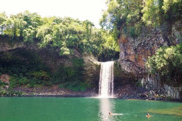 magnifique bassin la Paix à la Réunion