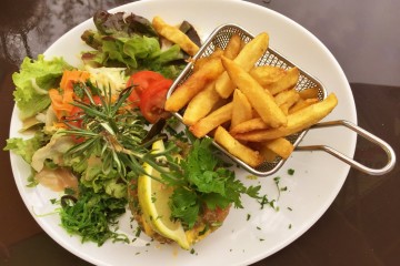 Tartare de thon au restaurant La Bodega