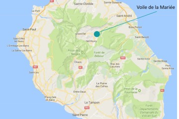 randonnée du voile de la mariée à salazie