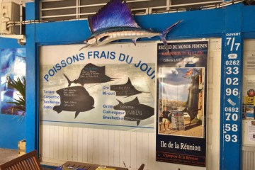Restaurant DCP à Saint Gilles les Bains et la spécialité : le poisson