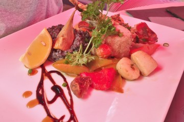 Les plats du restaurant Planch'Alizé à la Réunion