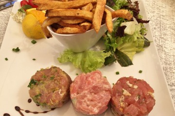 Le menu du restaurant l'Uni Vert à la Saline