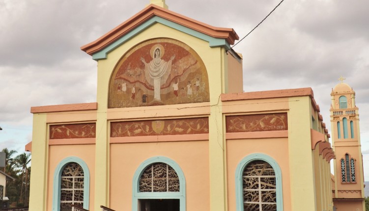 L'église Notre Dame Des Laves à la Réunion