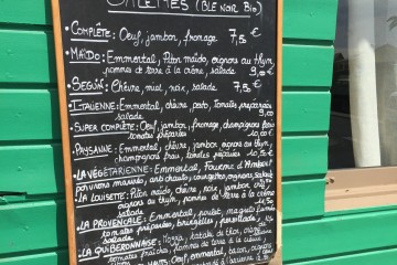 Les crêpes du restaurant La Z'olie crêpe