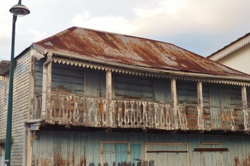maison créole abandonnée à Cilaos