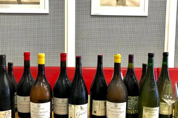 Belle sélection de vins au restaurant La Fabrique