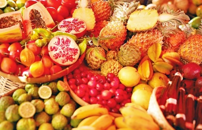 les fruits et légumes de La Réunion