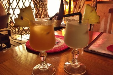 cocktails au restaurant le manta