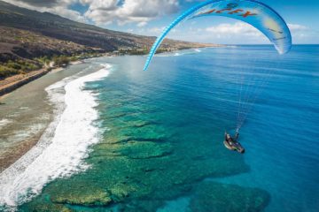vol en parapente à la Réunion