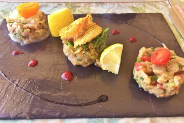plat du restaurant château de sable