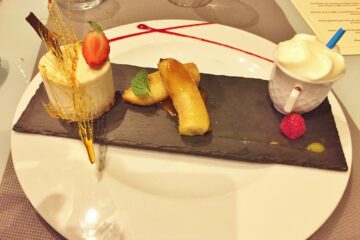 Dessert au restaurant l'ère des mets