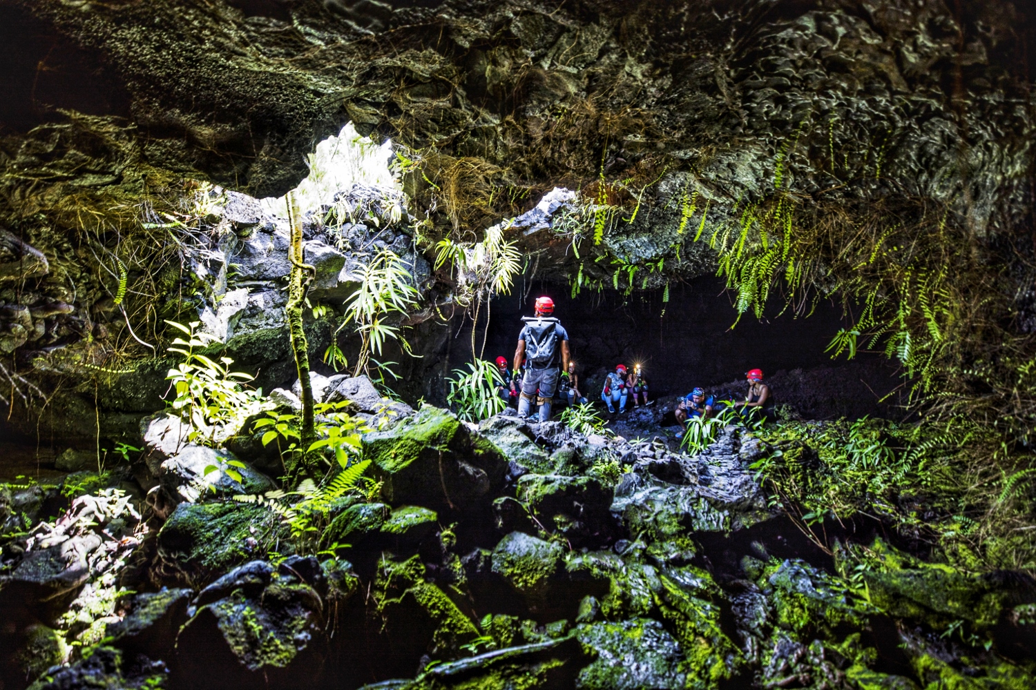 tunnel de lave 974 Réunion